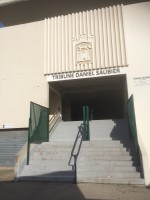 Prélèvement d'amiante au stade Pierre de Coubertin à Châteaurenard 